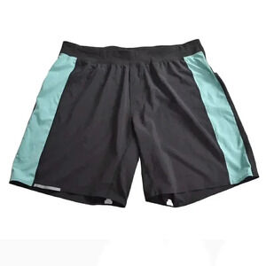 Lululemon Men's Athletic  Running Shorts Gray Blue 9" Size XXL